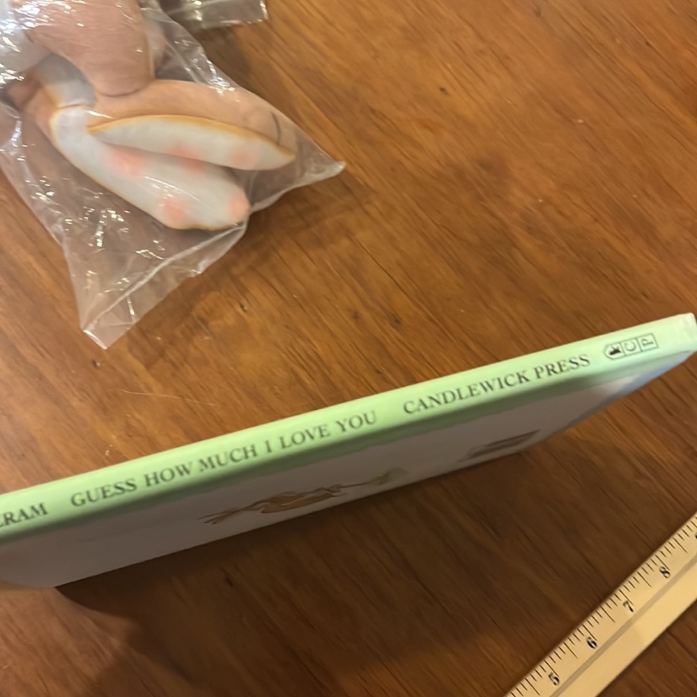Guess How Much I Love You Mcbratney hardcover US 1st ed stuffed rabbit hare - Picture 14 of 16